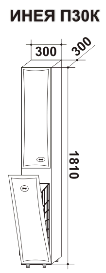 Схема комплекта пенал Инея 30К